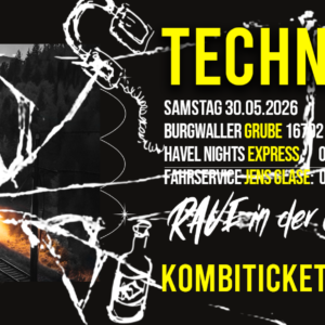 Techno Train II - Kombiticket